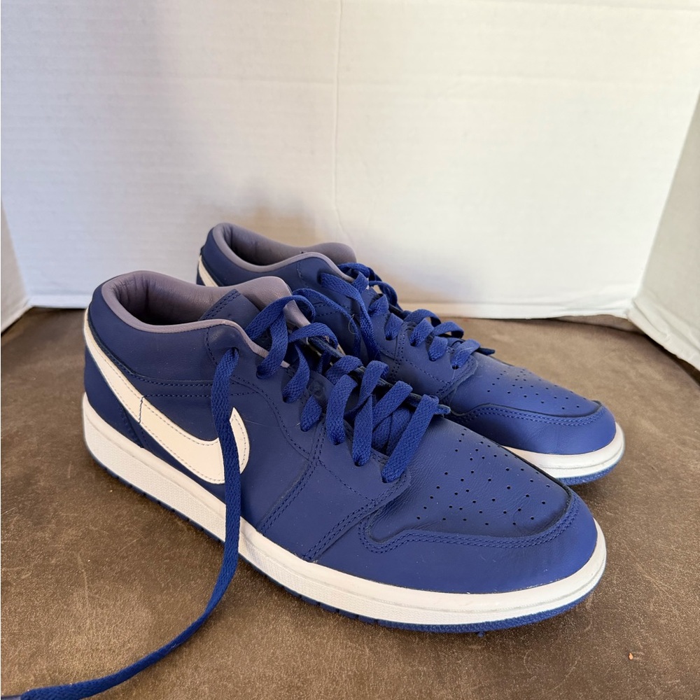 Nike Air Jordan 1 Men's Low-Top Athletic Sneakers size 10
